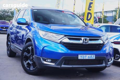 Blue 2017 Honda CR-V Wagon Vti-L7 (2Wd)