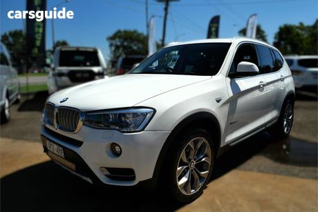 White 2016 BMW X3 Wagon Xdrive 30D