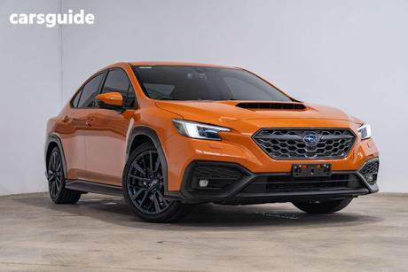 Orange 2022 Subaru WRX Sedan Rs (Awd)