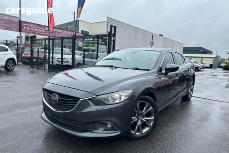 Grey 2013 Mazda 6 Sedan Atenza