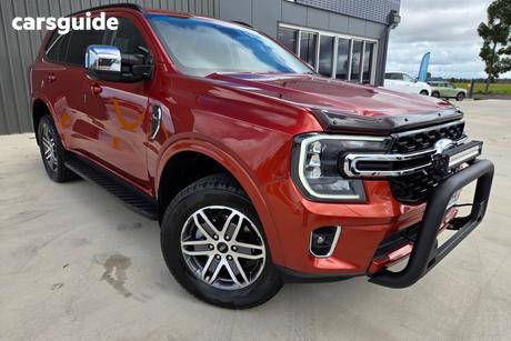 Orange 2022 Ford Everest Wagon Trend (4X2)