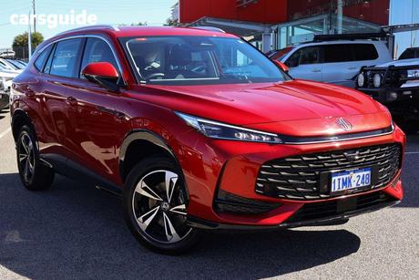 Red 2024 MG HS Wagon Vibe