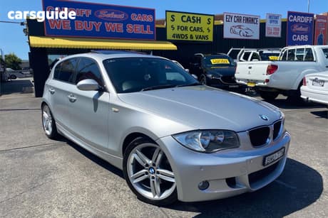 Silver 2009 BMW 120I Hatchback