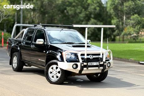 Black 2011 Holden Colorado Crew Cab Pickup Lt-R (4X4)