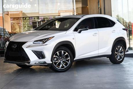 White 2018 Lexus NX300 Wagon F Sport (Fwd)