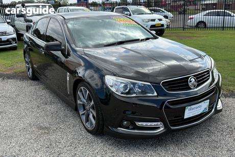 Black 2015 Holden Commodore Sedan Ss-V