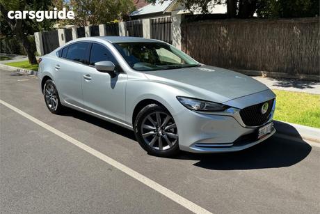 Silver 2024 Mazda 6 Sedan G25 Touring