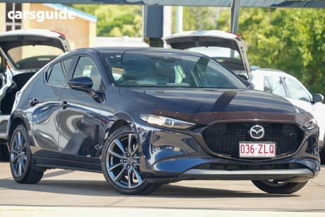 Blue 2019 Mazda 3 Hatchback G25 Evolve