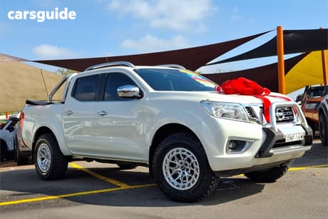 White 2017 Nissan Navara Dual Cab Utility St-X (4X4)