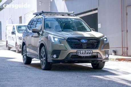Green 2022 Subaru Forester Wagon 2.5I Premium (Awd)