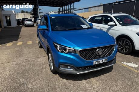 Blue 2023 MG ZS Wagon Excite