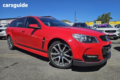 Red 2017 Holden Commodore Sportswagon Ss