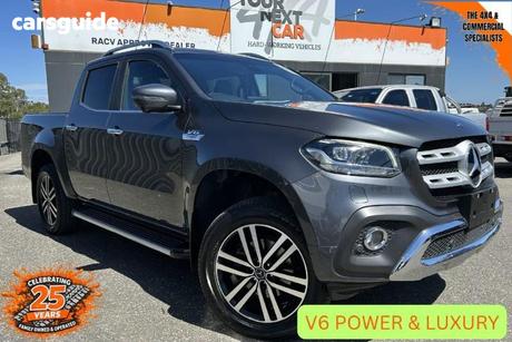 Grey 2018 Mercedes-Benz X350 Dual Cab Utility D Power (4Matic)