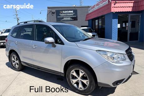 Silver 2014 Subaru Forester Wagon 2.5I Luxury Limited Edition