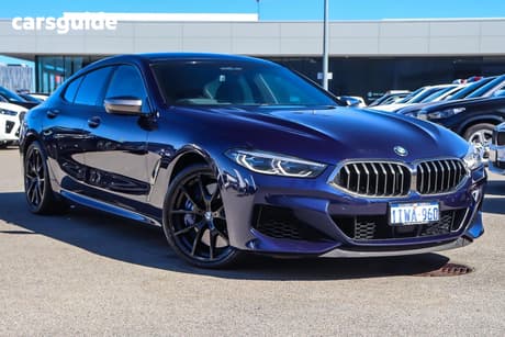 Blue 2020 BMW M850I Coupe Xdrive Gran Coupe