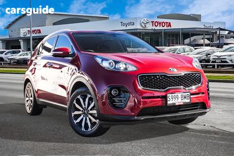 Red 2016 Kia Sportage Wagon Sli (Awd)