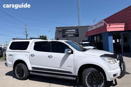 White 2014 Holden Colorado Crew Cab Pickup Ltz (4X4)