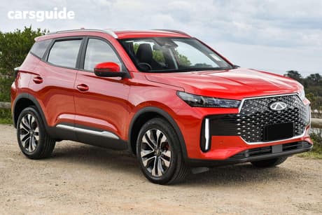 Red 2025 Chery Tiggo 4 Wagon Ultimate