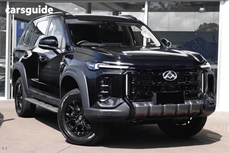 Black 2024 LDV D90 Wagon Executive (2Wd)