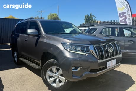 Grey 2020 Toyota Landcruiser Prado Wagon Gxl
