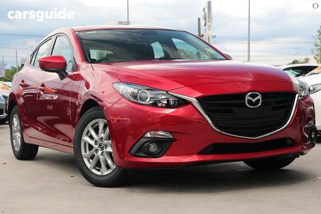 Red 2016 Mazda 3 Hatchback Maxx