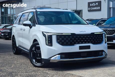 White 2024 Kia Carnival Wagon Gt-Line Lite