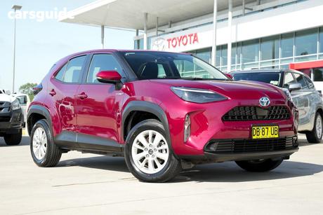 Red 2021 Toyota Yaris Cross Wagon Gx Hybrid