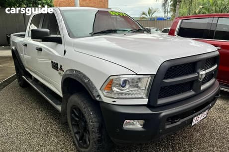 White 2016 RAM 2500 Dual Cab Utility Laramie (4X4)