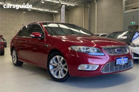 Red 2008 Ford Falcon Sedan G6E (Lpg)