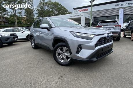 Silver 2024 Toyota RAV4 Wagon Gx (2Wd) Hybrid