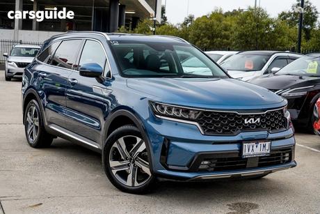 Blue 2022 Toyota Hilux Dual Cab Utility Sr5 (4X4)