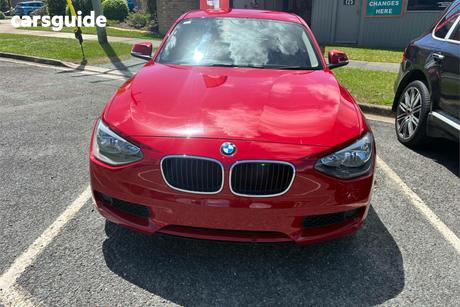 Red 2013 BMW 116I Hatchback