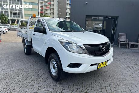 White 2017 Mazda BT-50 Cab Chassis Xt (4X2)