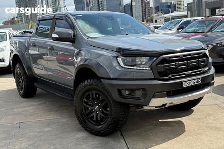 Grey 2020 Ford Ranger Double Cab Pick Up Raptor 2.0 (4X4)