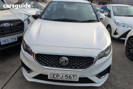 White 2021 MG MG3 Hatchback Excite (With Navigation)