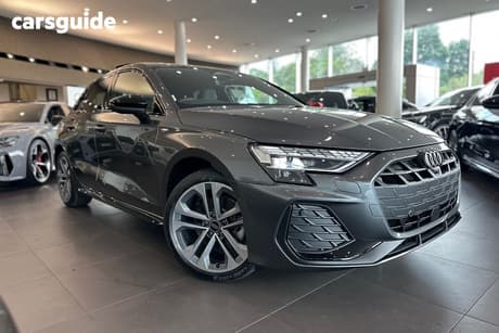 Grey 2026 Audi A3 Hatch TFSI 150KW S LINE 4WD