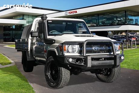 White 2023 Toyota Landcruiser Cab Chassis Lc79 Workmate