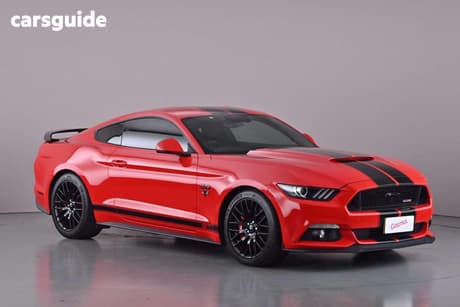 Red 2016 Ford Mustang Coupe Fastback Gt 5.0 V8