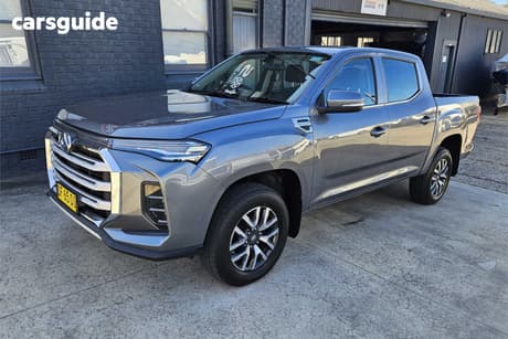 Grey 2022 LDV T60 Double Cab Utility Max Pro (4X4)