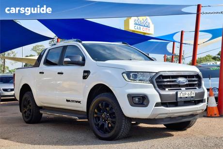 White 2020 Ford Ranger Double Cab Pick Up Wildtrak 3.2 (4X4)