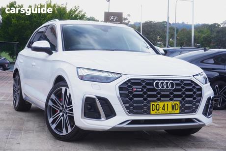 White 2022 Audi SQ5 Wagon 3.0 Tdi Quattro Mhev