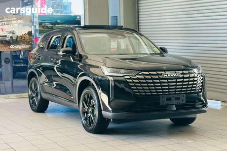 Black 2025 GWM Haval H6 Wagon Ultra Phev (Awd)