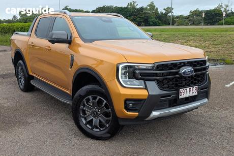 Yellow 2023 Ford Ranger Double Cab Pick Up Wildtrak 2.0 (4X4)