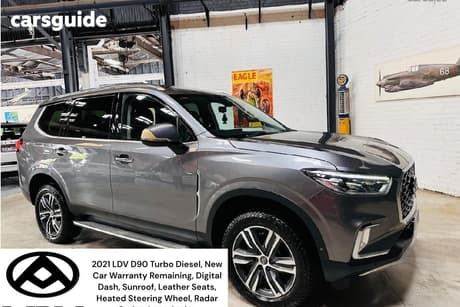 Grey 2021 LDV D90 Wagon Executive (4Wd) D20