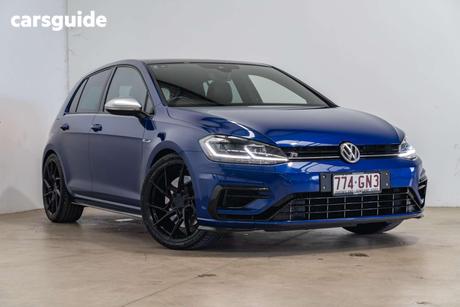 Blue 2018 Volkswagen Golf Hatchback R