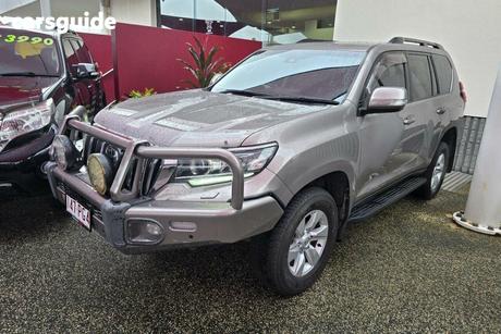 Beige 2022 Toyota Landcruiser Prado Wagon Gxl Flat Tailgate