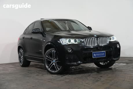Black 2015 BMW X4 Coupe Xdrive 35D