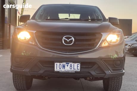 Grey 2018 Mazda BT-50 Dual Cab Utility Xt (4X4)