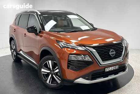 Orange 2023 Nissan X-Trail Wagon Ti-L (4Wd)