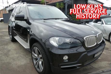 Black 2009 BMW X5 Wagon Xdrive 48I